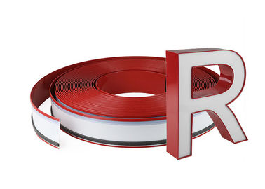3D Sign Channel Extrusion 0.5MM Red Color Channelume อลูมิเนียมคอยล์