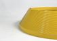 คอฟฟี่บาร์พลาสติก 3D อลูมิเนียมสีเหลืองฝาปิดพลาสติกสำหรับขอบตัวอักษรช่องมีความแข็งแรงสูง