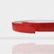 ฝาปิดแถบอลูมิเนียมแบน 0.6 / 0.8 MM สีแดงช่องเคลือบสองด้าน